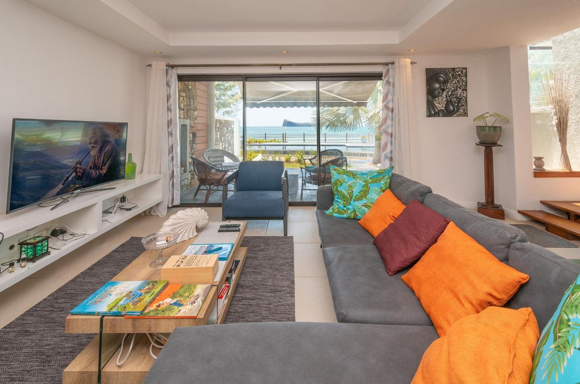 Luxury Beachfront Duplex, Coin De Mire View / 3Bed Cap Malheureux Bagian luar foto